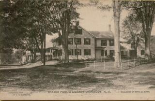 1916 Thayer Library - Ashuelot Main Street
