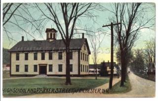 1908 Winchester School - Parker Street facing Main Street